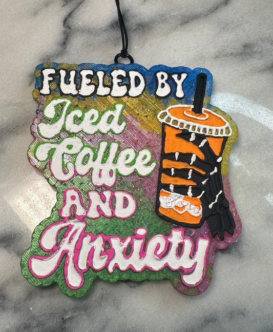 Fueled by iced coffee and anxiety